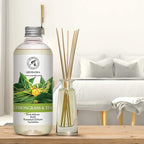 Reed Diffuser Refill Lemongrass - Tea 17.0 Fl Oz - Scented Diffuser - Room Diffuser Refill with Scent - Room Freshener - Home Fragrance - Scented Diffusers - Home Fragrance