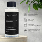 Dream On Diffuser Oil, 6.7 FL Oz, 200 mL, Luxury Hotel Scent Diffuser Oil for Home, Office & Spa, Fragrance Essential Oils for Aromatherapy, Aloe Vera & Cedarwood.