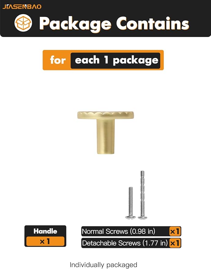 10 Pack Brushed Gold Cabinet Knobs Brass Flat Drawer Pulls Kitchen Cupboard Bathroom Dresser Cabinet Hardware Handles Zinc Alloy