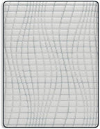 Signature Design by Ashley Hybrid 1400 14 Inch Extra Plush Gel Memory Foam Mattress with Edge Support for Pressure Relief, King, Fiberglass Free, Mattress in A Box