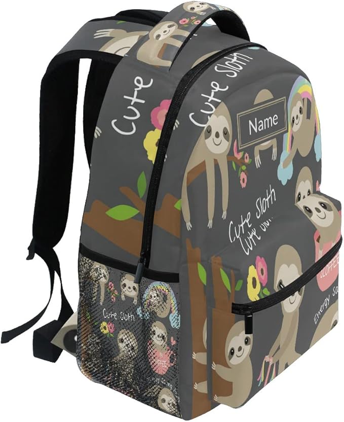 Custom Children's Name School Backpack Personalized Schoolbag Travel Bag for Teens Girls Boys