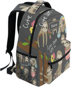 Custom Children's Name School Backpack Personalized Schoolbag Travel Bag for Teens Girls Boys