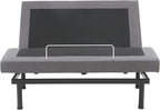 Full Premier Adjustable Base with Massage, Wireless Remote, USB Port-Ergonomic Head and Foot Incline