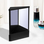 Non-Reversing Mirror, Professional Mirror Non-reversing Precision True Vanity Makeup Mirrors Non-Magnifying Tabletop Mirrors for Accurate Reflections (Black, S)