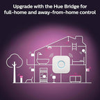Philips Hue White & Color Ambiance BR30 LED Smart Bulb, Bluetooth & Zigbee Compatible (Hue Hub Optional), Compatible with Alexa & Google Assistant, New Version, 1 Bulb