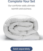 Extra Deep Twin Sheet Set - 4 Piece Breathable and Cooling Sheets - Hotel Luxury Bed Sheets Set - Easy & Secure Fit - Soft, Wrinkle Free and Comfy Sheets Set - Red Sheet Set with Extra Deep Pockets