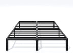 Metal Bed Frame Queen Size - 12 Inch Heavy-Duty Queen Platform Bed Frame No Box Spring Needed, Easy Assembly, Noise-Free, Sturdy Mattress Foundation, Underbed Storage Space