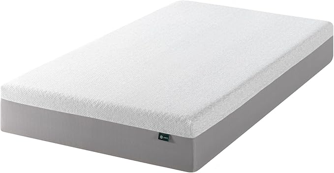 ZINUS 10 Inch Ultima Memory Foam Mattress [New Version], Twin, Fiberglass Free, Medium Firm Feel, Breathable Airflow Memory Foam, Certified Safe Foams & Fabric, Mattress in A Box
