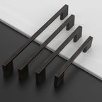 Asidrama 10 Pack 7.5 Inch(192mm) Oil Rubbed Bronze Cabinet Pulls, Kitchen Cabinet Hardware for Cupboard Drawer Pulls