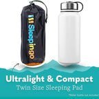 Ultralight Sleeping Mat - Inflatable & Compact Camping Air Mattress for Backpacking, Hiking- New
