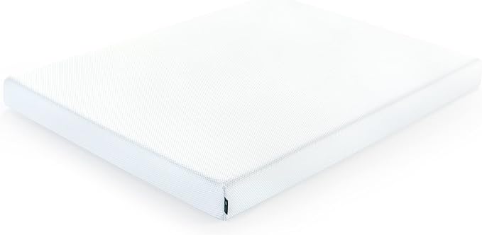 ZINUS 6 Inch Green Tea Cooling Gel Memory Foam Mattress, Short Queen, Fiberglass Free, Cooling Gel Foam, Pressure Relieving, CertiPUR-US Certified, Mattress in A Box, White
