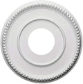 Ekena Millwork CM12BR Bradford Ceiling Medallion, 12 1/2"OD x 3 7/8"ID x 3/4"P (Fits Canopies up to 6 5/8"), Primed
