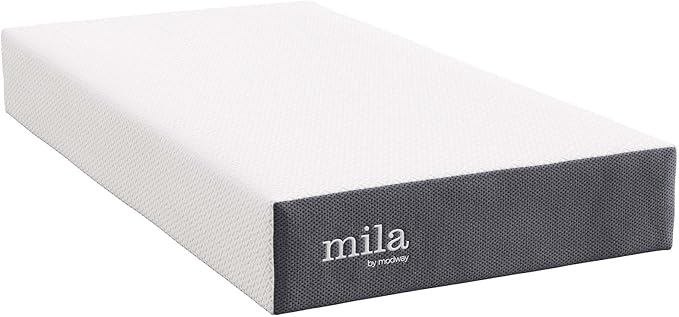Modway Mila Firm 10" Fiberglass Free Memory Foam Twin Mattress