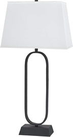 Evert Table Lamp – Modern Luxury Lamp with Fabric Shade and Metal Base, Whimsical Accent Lighting for Living Room or Bedroom