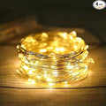 ANJAYLIA 4 Pack Fairy Lights 16.4ft 50 LED String Lights Battery Operated Mini Twinkle Starry Lights for Wedding, Party, Christmas, Decor, Warm White