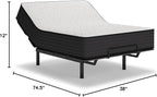 Signature Design by Ashley Limited Edition Firm 12 Inch Hybrid Mattress with Gel Memory Foam and Edge Support for Cool Sleep and Pressure Relief, Twin, Fiberglass Free, Mattress In A Box