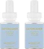 Pura & Moodcast Home Scent Refill - Smart Home Air Diffuser - Up to 120-Hours of Luxury Fragrance per Refill - Home Essential - Clean & Safe Diffuser Fragrance - 2 Pack, Daydreamer