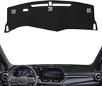 Dashboard Cover Mat Custom Fit for 2025 2026 Chevy Equinox (Not for EV) Dash Cover Nonslip Dash Mat Protector Sunshade No Glare Black