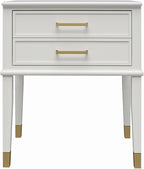 CosmoLiving by Cosmopolitan Westerleigh End Table, White