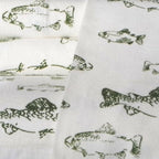 Eddie Bauer - Full Sheets, Cotton Flannel Bedding Set, Brushed For Extra Softness, Cozy Home Decor (School of Fish, Full)