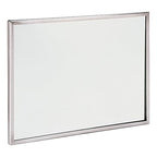 See All FR1824 Lavatory Mirror, Stainless Steel, Silver, 18" x 24"