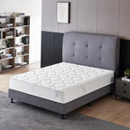Oliver & Smith California King Mattress - 10 Inch Hybrid Cal King Mattress - Independent Coil System & High Density Premium Cold Foam with Breathable Polyester Cover - Comfort Tight Top- Medium Firm