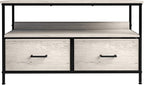 Sorbus TV Stand Dresser with 2 Drawers - Television Riser Chest with Storage - Bedroom, Living Room, Closet, & Dorm Furniture