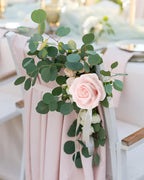 Artificial Flowers Realistic Roses, 25pcs Pink & White Real Looking Fake Roses with Stem for DIY Wedding Bouquets Centerpieces Bridal Shower Party Home Romantic Decorations (25pcs, Shades of Pink)