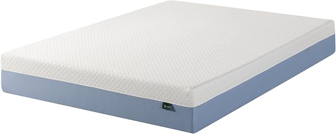 ZINUS 10 Inch King Cooling Essential Memory Foam Mattress [NewVersion], Fiberglass Free, Medium Feel, Breathable Cooling Layers, Certified Safe Materials