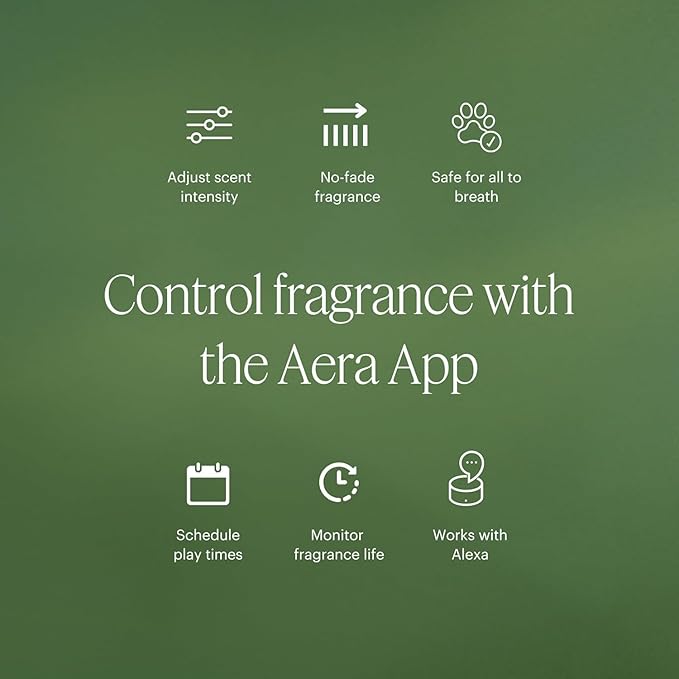 Aera Mini Citrus - Essential Oil for Home - Lemon Zest Fragrance - Notes of Lemon, Orange, Clary Sage and Cedar - Scent Refill - Capsule Size Works with Mini Diffuser