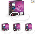 Philips Hue Indoor 6-Foot Smart LED Light Strip Plus Base Kit - Color-Changing Single Color Effect - 1 Pack - Control with Hue App - Works with Alexa, Google Assistant and Apple HomeKit (Pack of 4)