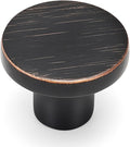 Ravinte 20 Pack Cabinet Knobs Oil Rubbed Bronze Kitchen Cabinet Knobs Round Dresser Drawer Pulls Closet Door Pulls 1-1/5 Inch