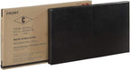 Crown Mark Erin Upholstered Panel Bed in Black, Full