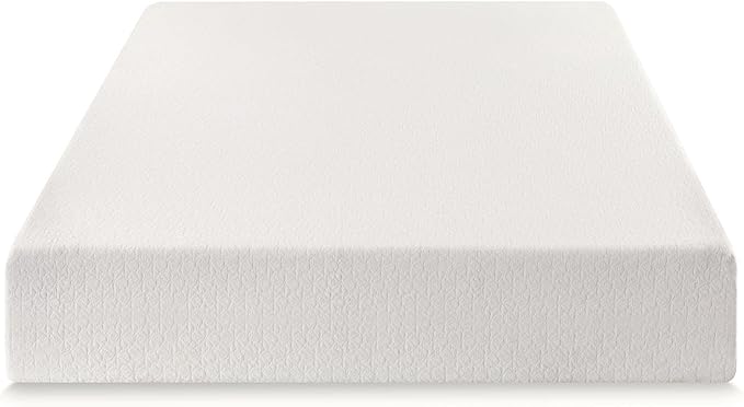 Best Price Mattress 12 Inch Full Mattress Bed-In-A-Box, Green Tea Memory Foam, White
