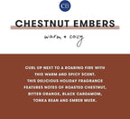 Capri Blue Pura Diffuser Refills – Luxury Home Fragrance – Long Lasting Oil Diffuser Scents with Notes of Roasted Chestnut, Bitter Orange & Black Cardamom (Chestnut Embers, Pack of 2 Pura Refills)
