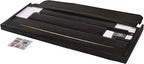 Crown Mark Erin Upholstered Panel Bed in Black, Full