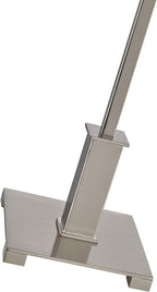 Linnea Accent Lamp – Gunmetal Finish, Modern Decorative Lamp for Bedroom or Living Room, Sleek Commercial Grade Design