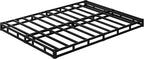 EMODA 4 Inch California King Box Spring Bed Base, 3000 LBS Heavy Duty Metal Mattress Foundation with Fabric Cover, Easy Assembly