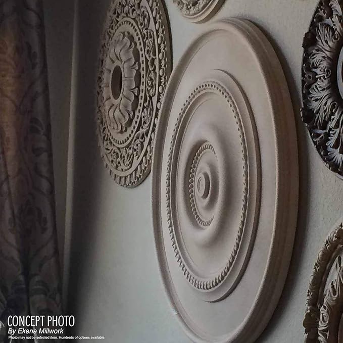 Ekena Millwork Bradford Ceiling Medallion, Night Shade