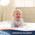 Walensee Fleece Blanket Plush Throw Fuzzy Lightweight (XL-Twin Size 66x90 White) Super Soft Microfiber Flannel Blankets for Couch, Bed, Sofa Ultra Luxurious Warm and Cozy for All Seasons