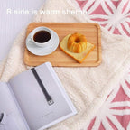 LOMAO Sherpa Fleece Blanket Fuzzy Soft Throw Blanket Dual Sided Blanket for Couch Sofa Bed (Pink, 60''x 80'')
