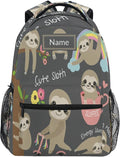 Custom Children's Name School Backpack Personalized Schoolbag Travel Bag for Teens Girls Boys