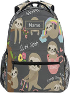 Custom Children's Name School Backpack Personalized Schoolbag Travel Bag for Teens Girls Boys