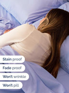 Extra Deep Cal King Sheet Set - 6 Piece Breathable and Cooling Sheets - Hotel Luxury Bed Sheets Set - Easy Fit - Soft, Wrinkle Free and Comfy Sheets Set - Lavender Sheet Set with Extra Deep Pockets