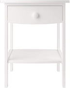 Winsome Wood Claire Accent Table, White
