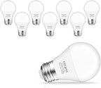 Cotanic 8 Pack LED Ceiling Fan Light Bulbs 2700K Warm White, A15 Small Bulb E26 Medium Screw Base, 6W Chandelier Light Bulb 60W Equivalent, 600lm, Non-Dimmable