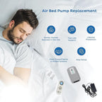 Replacement Wired Air Bed Pump Compatible with Select Comfort or Sleep Number Mattresses.