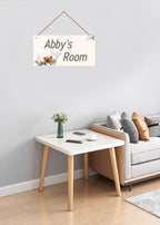 Personalized Sign Birds Flowers Wall Decor Beautiful Decoration for Home Kitchen Bar Garage Vintage Retro Poster Plaque Decor for Kids Room Nursery Wall Decorations Stuff