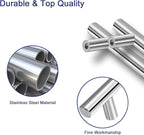 HBL' 40 Pack | 3 Inch Center to Center Brushed Nickel Cabinet Pulls Kitchen Cabinet Handles,Made of Stainless Steel,Ideal for Cabinet,Drawer,Cupboard and Wardrobe.
