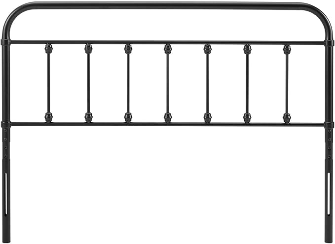 Modway MOD-6152-BLK Sage Twin Metal Headboard, Black